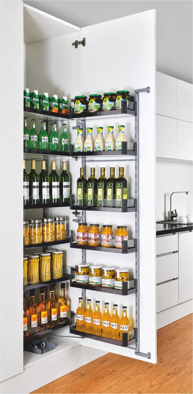 GLASS PANTRY UNIT
